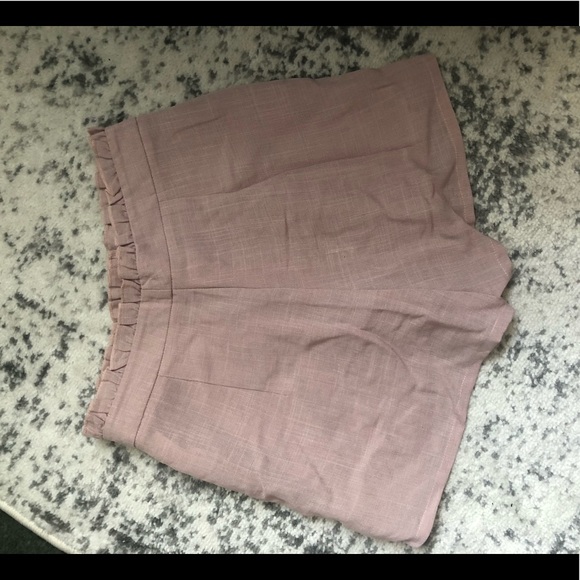 Pink high waisted shorts - Picture 3 of 4